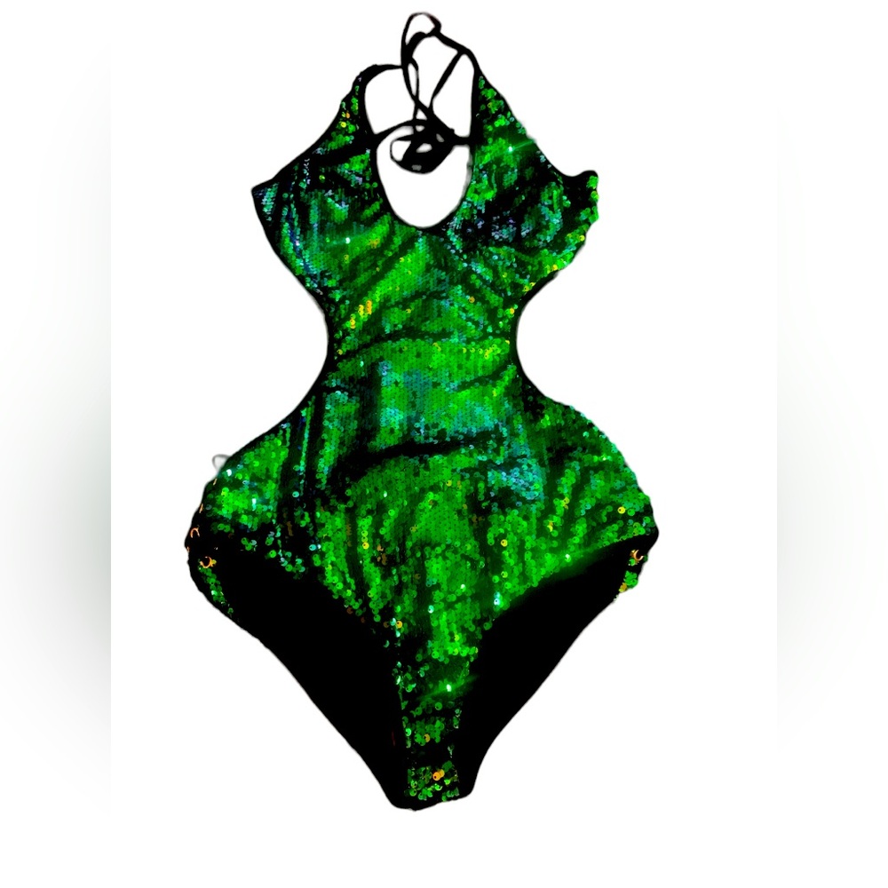 COPY - Sequined rave bodysuit